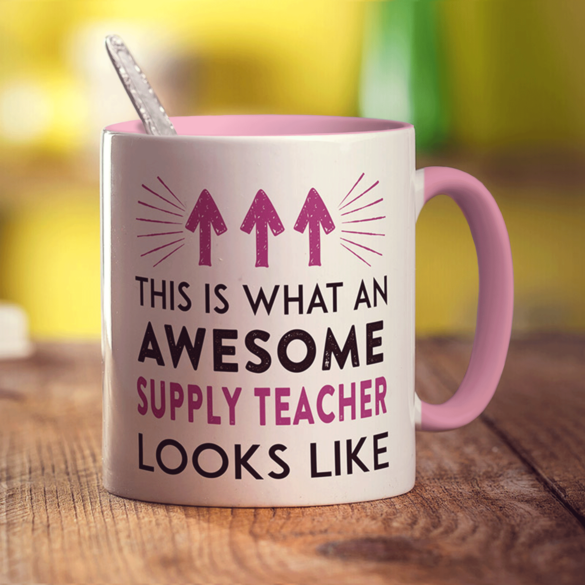 This Is What An Awesome Supply Teacher Looks Like Mug