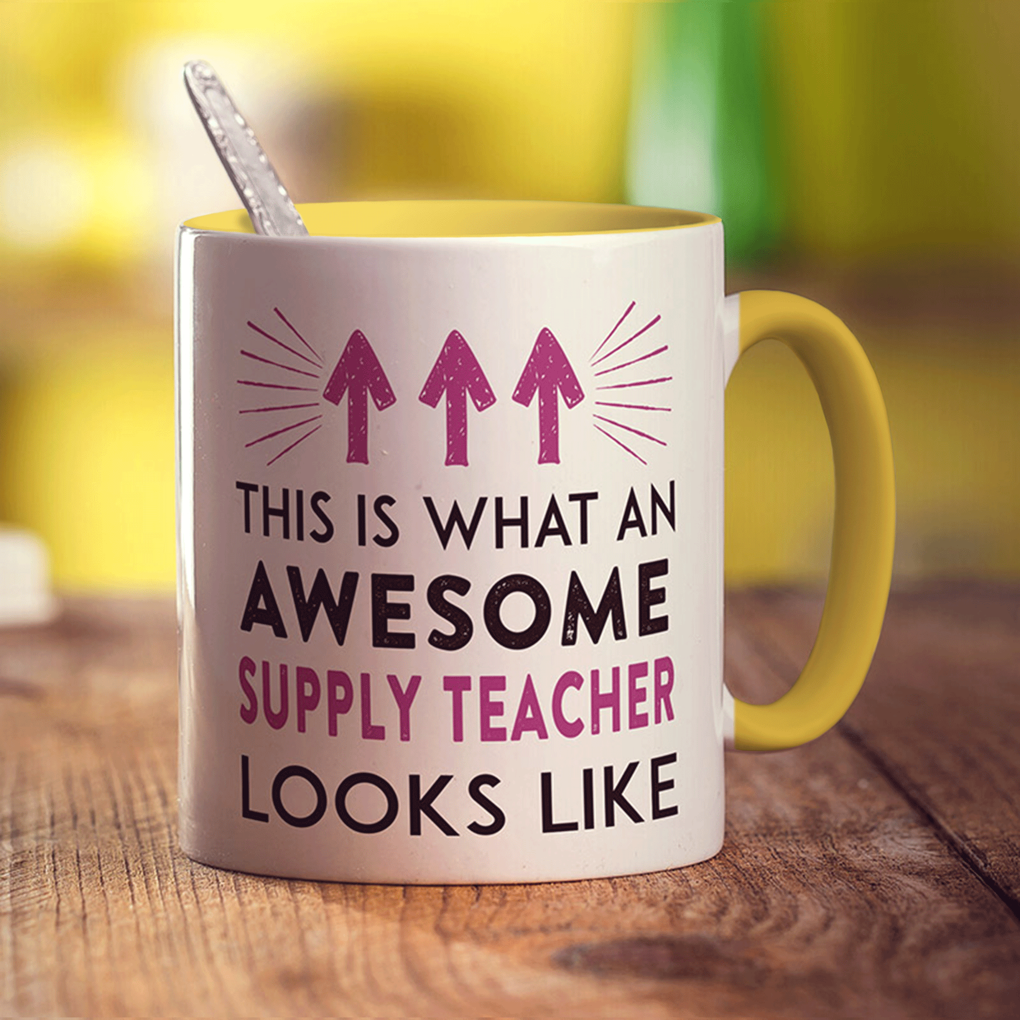 This Is What An Awesome Supply Teacher Looks Like Mug
