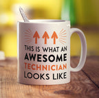 This Is What An Awesome Technician Looks Like Mug