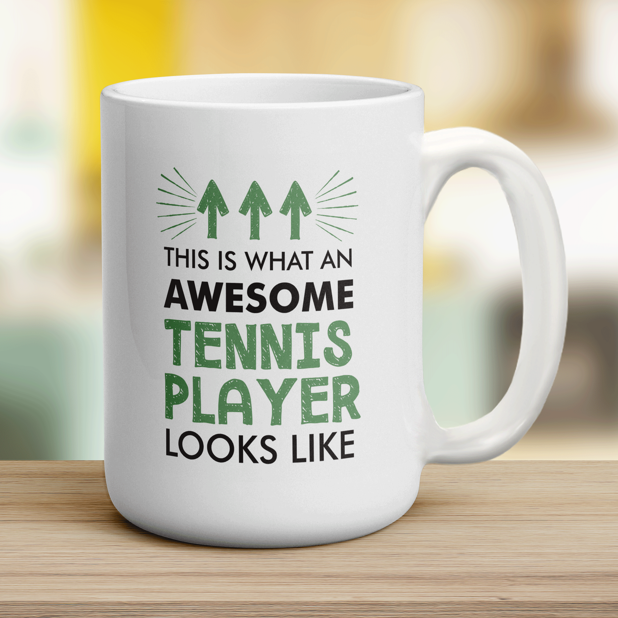 This is What An Awesome Tennis Player Looks Like Mug