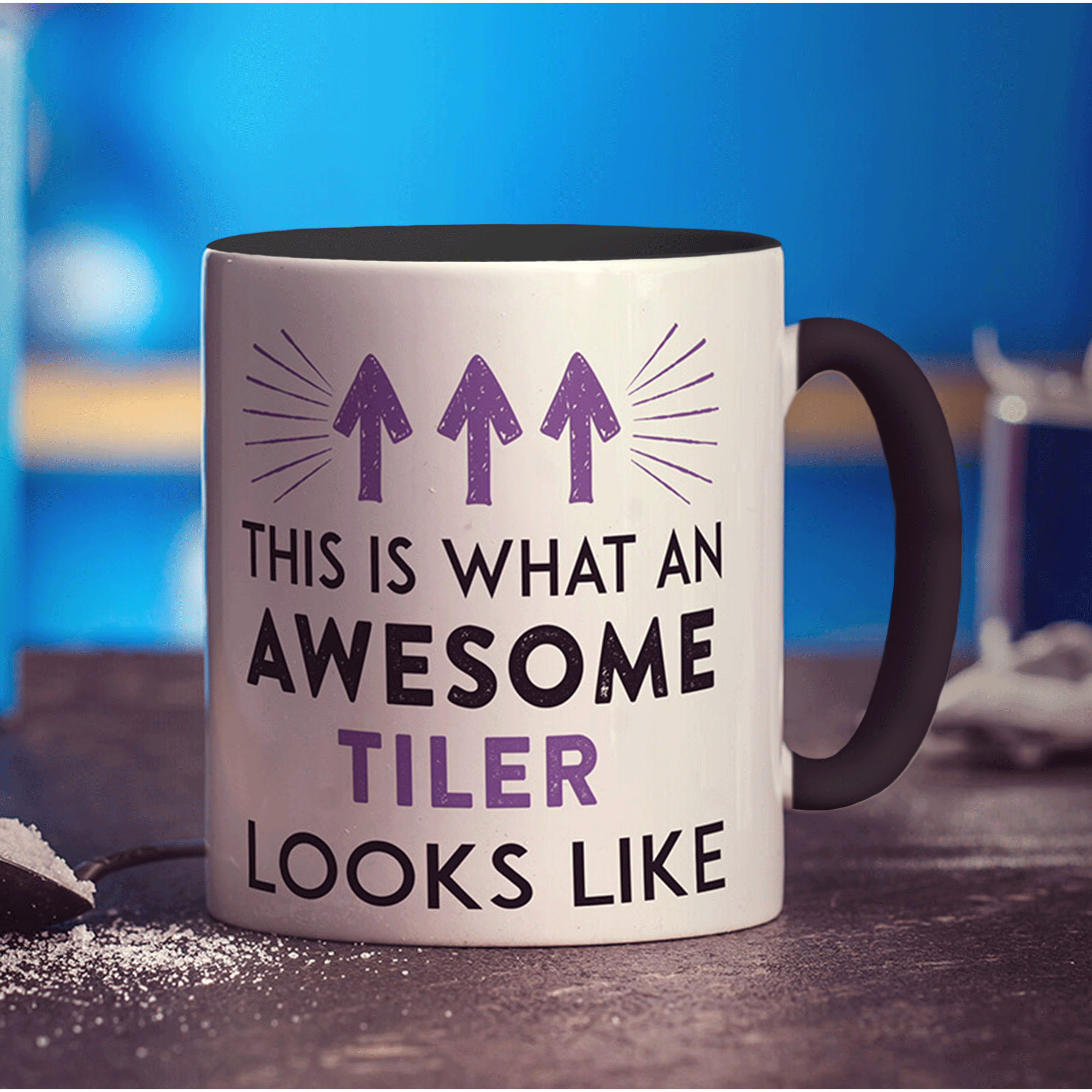 This Is What An Awesome Tiler Looks Like Mug