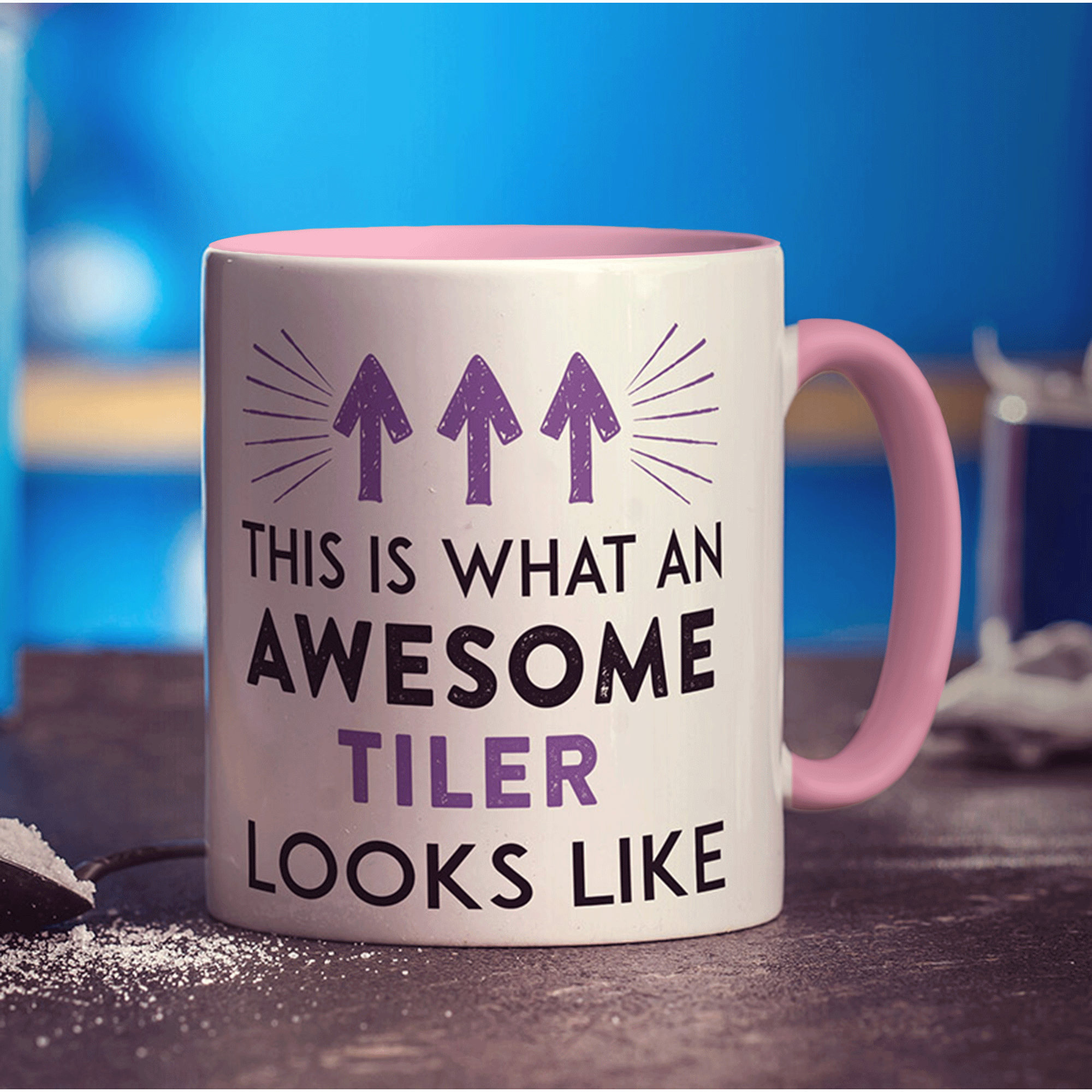 This Is What An Awesome Tiler Looks Like Mug