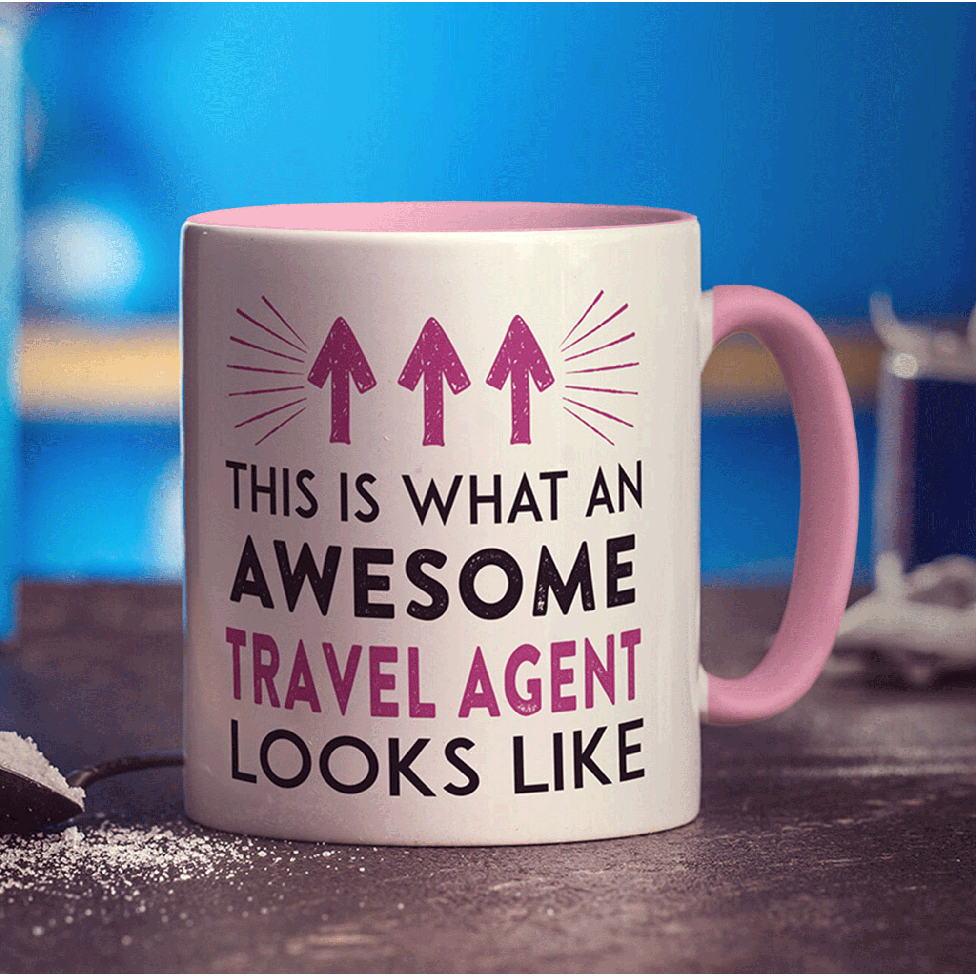 This Is What An Awesome Travel Agent Looks Like Mug