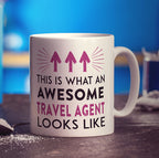 This Is What An Awesome Travel Agent Looks Like Mug - Standard 330ml (11oz) / White