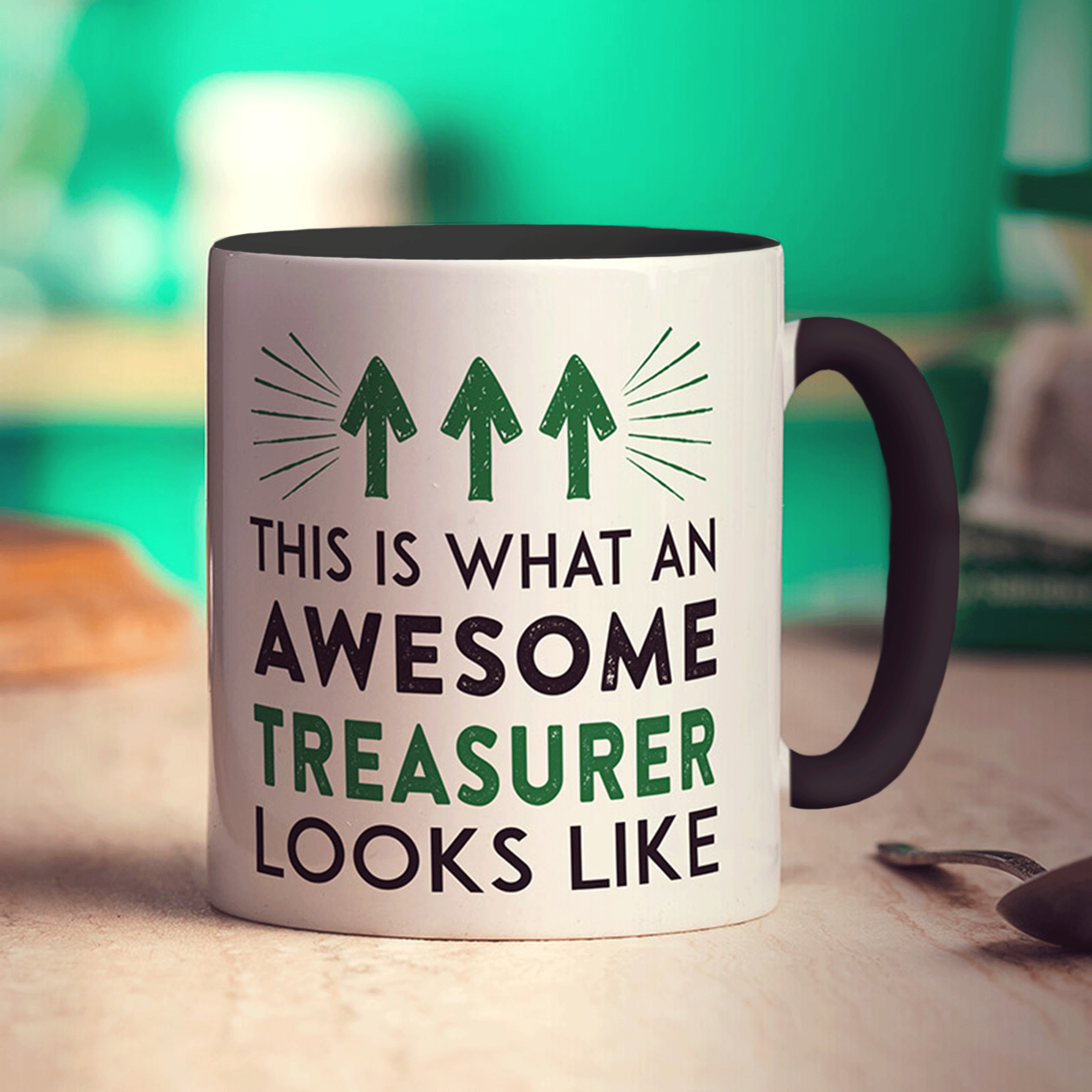 This Is What An Awesome Treasurer Looks Like Mug
