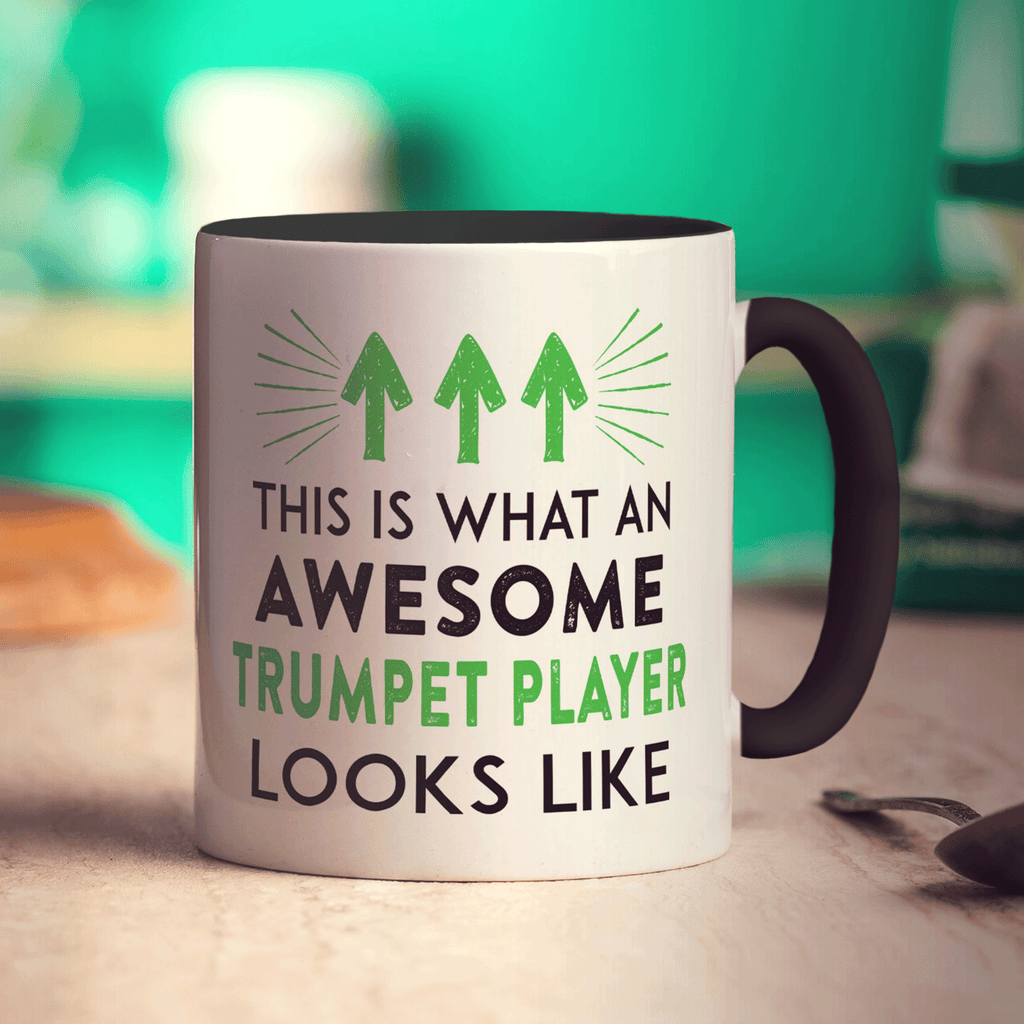 This is What an Awesome Trumpet Player Looks Like Mug - Standard 330ml (11oz) / Black