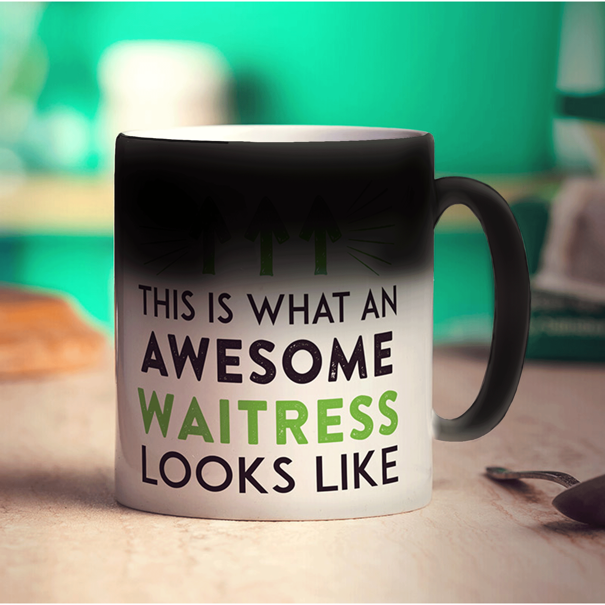 This Is What An Awesome Waitress Looks Like Mug
