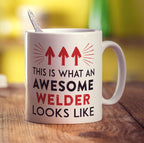 This Is What An Awesome Welder Looks Like Mug - Standard 330ml (11oz) / White