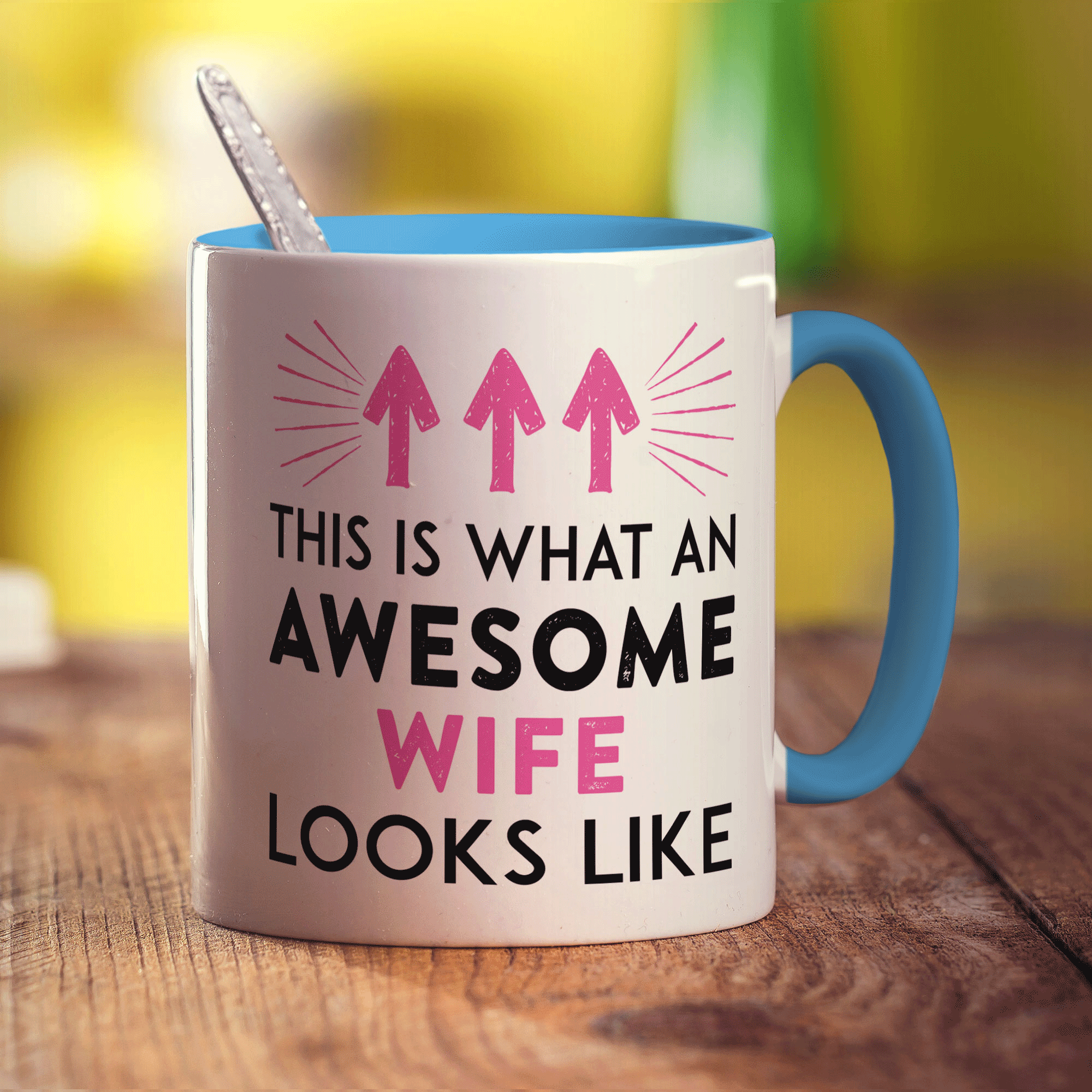 This Is What An Awesome Wife Looks Like Mug