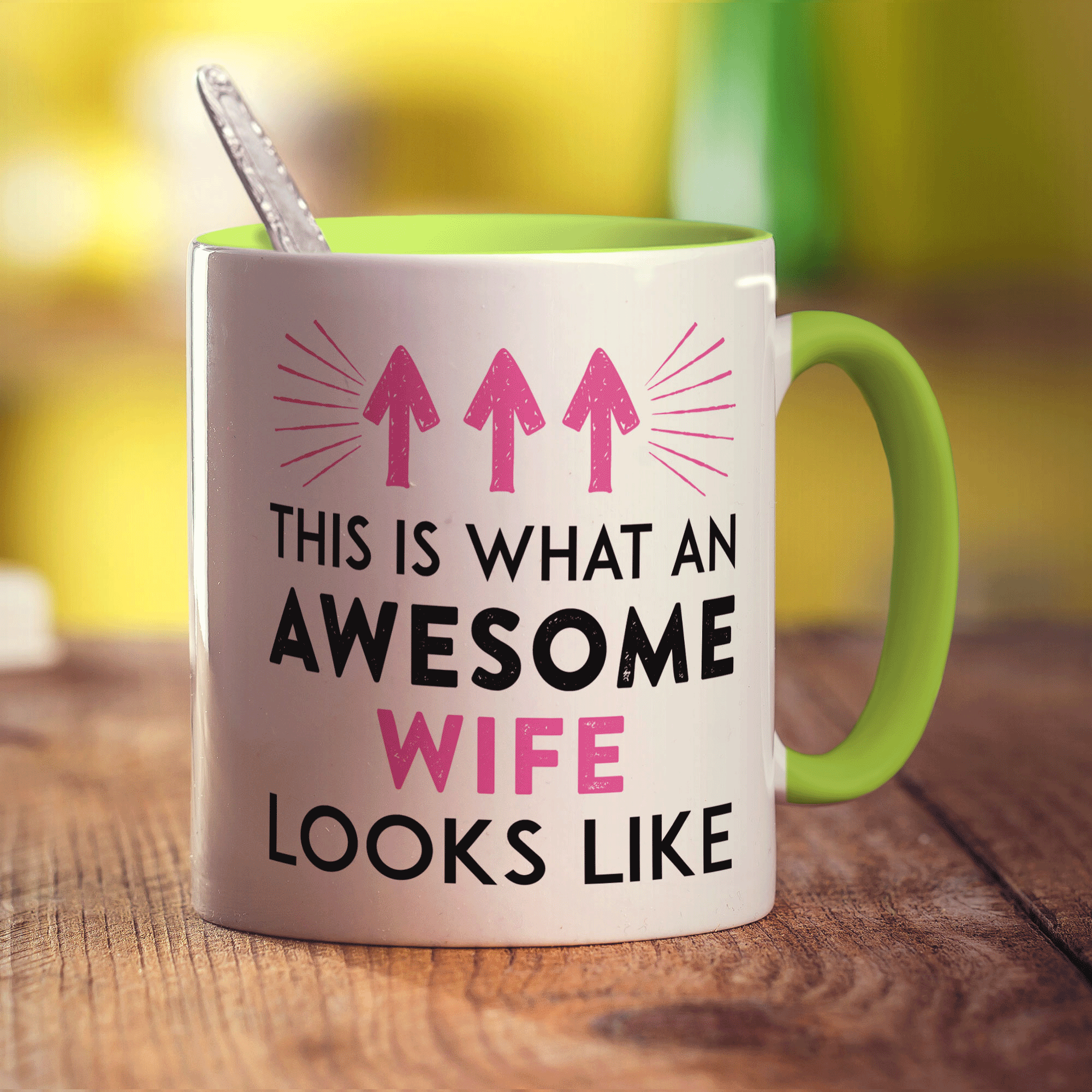 This Is What An Awesome Wife Looks Like Mug