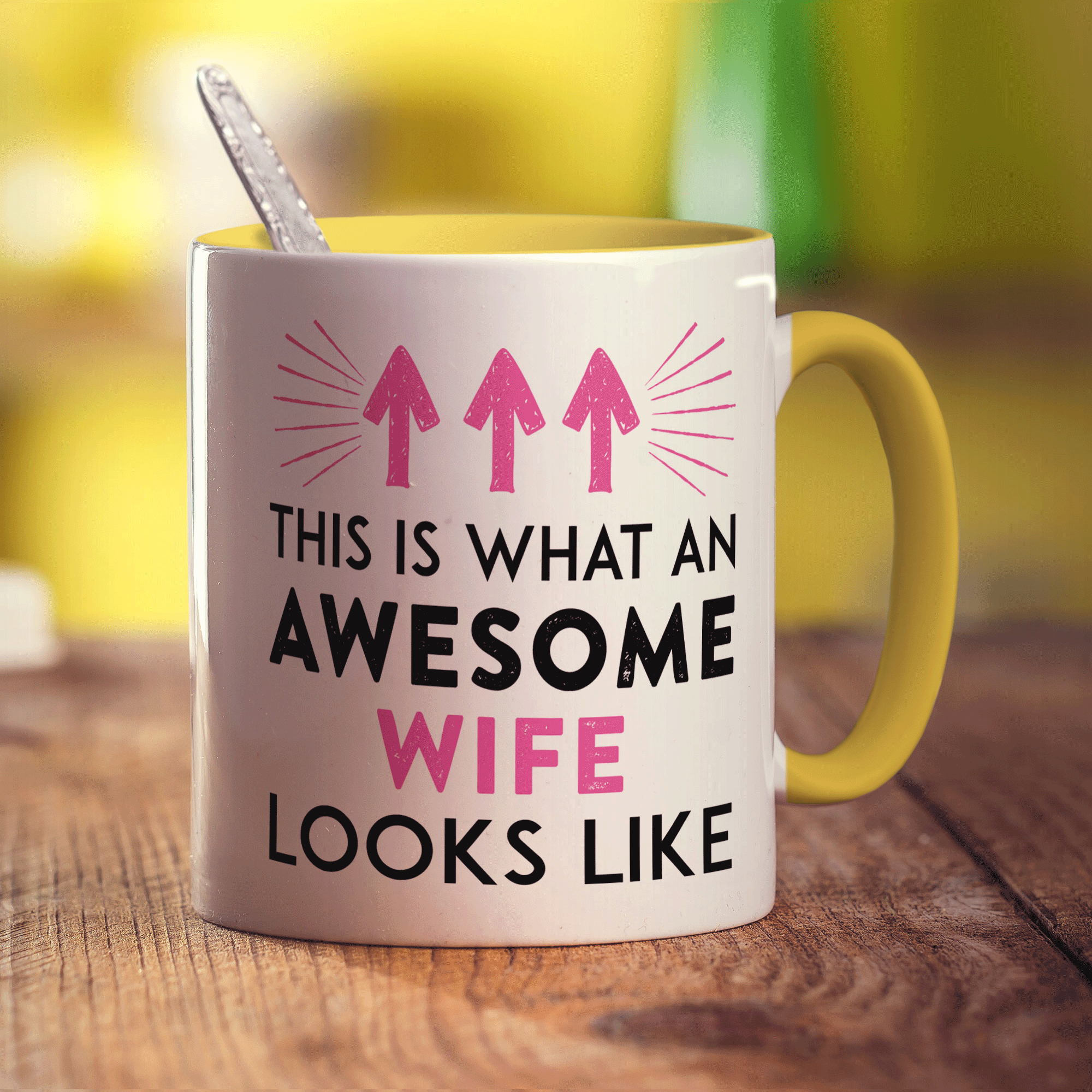 This Is What An Awesome Wife Looks Like Mug