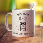 This Llama Doesn't Want Your Drama Mug - Standard 330ml (11oz) / White