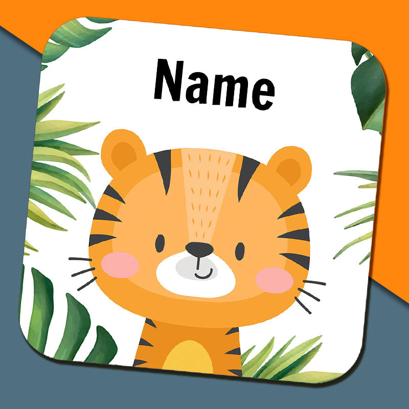 Tiger Name Coaster
