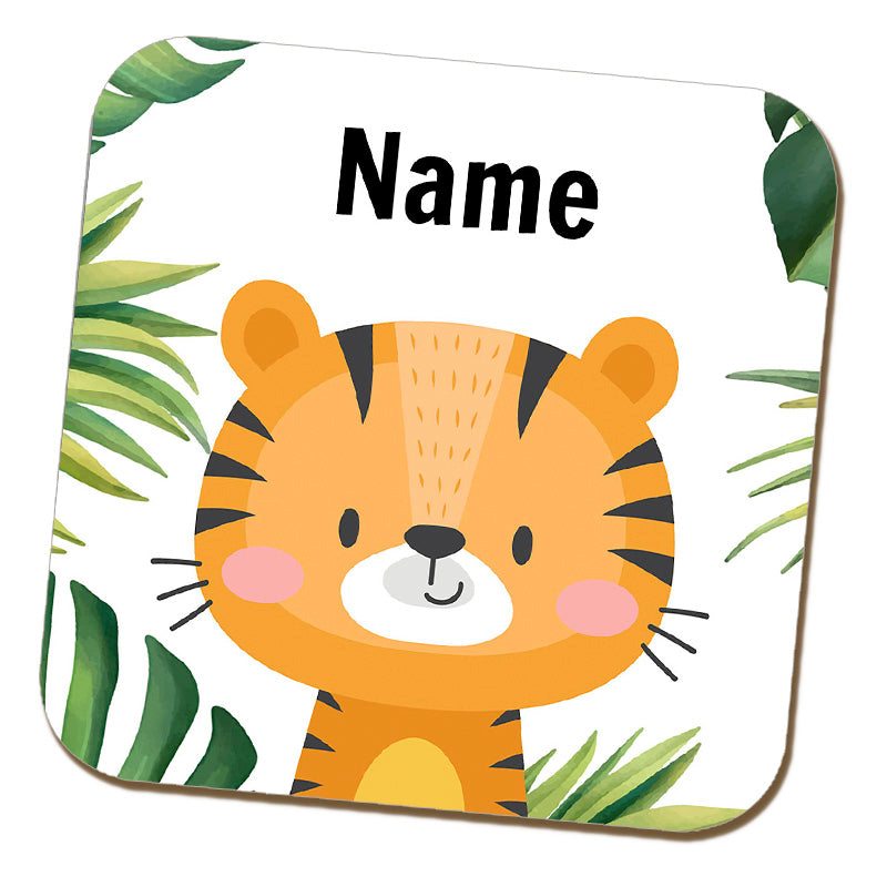 Tiger Name Coaster