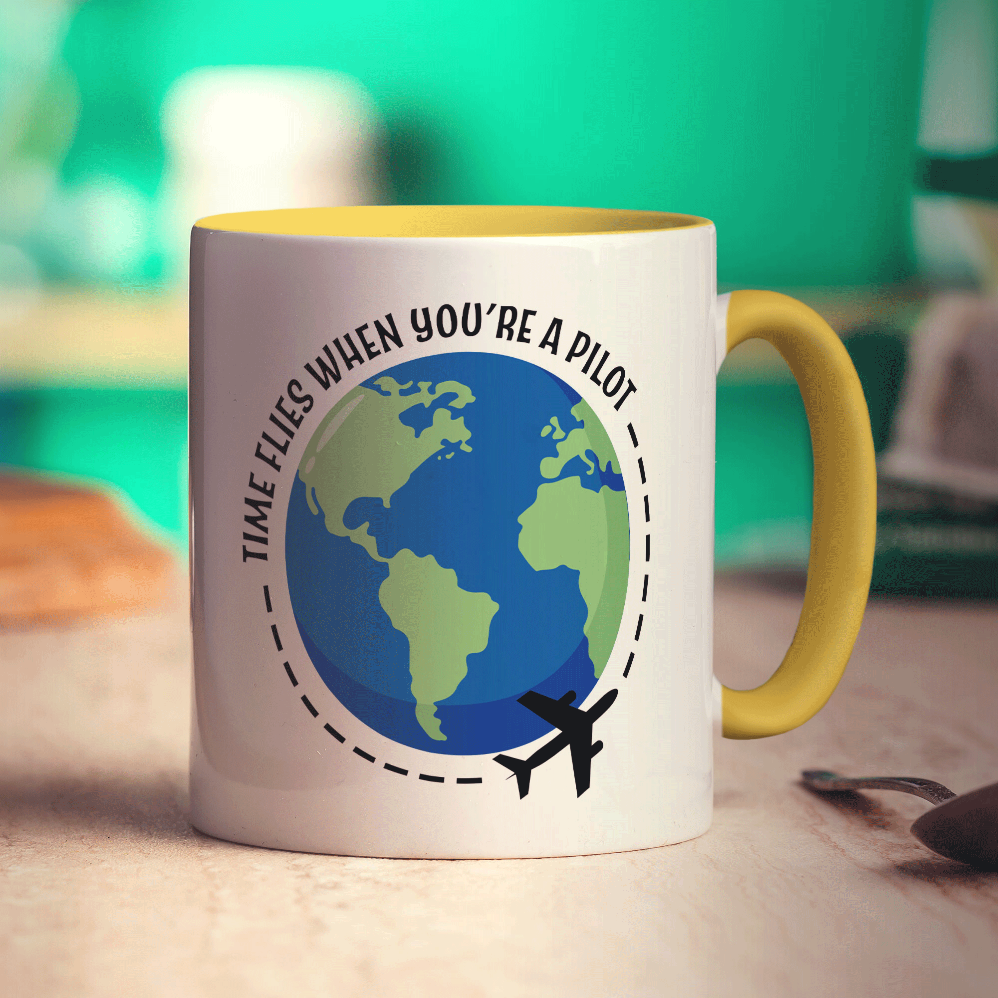 Time Flies When You're a Pilot Mug