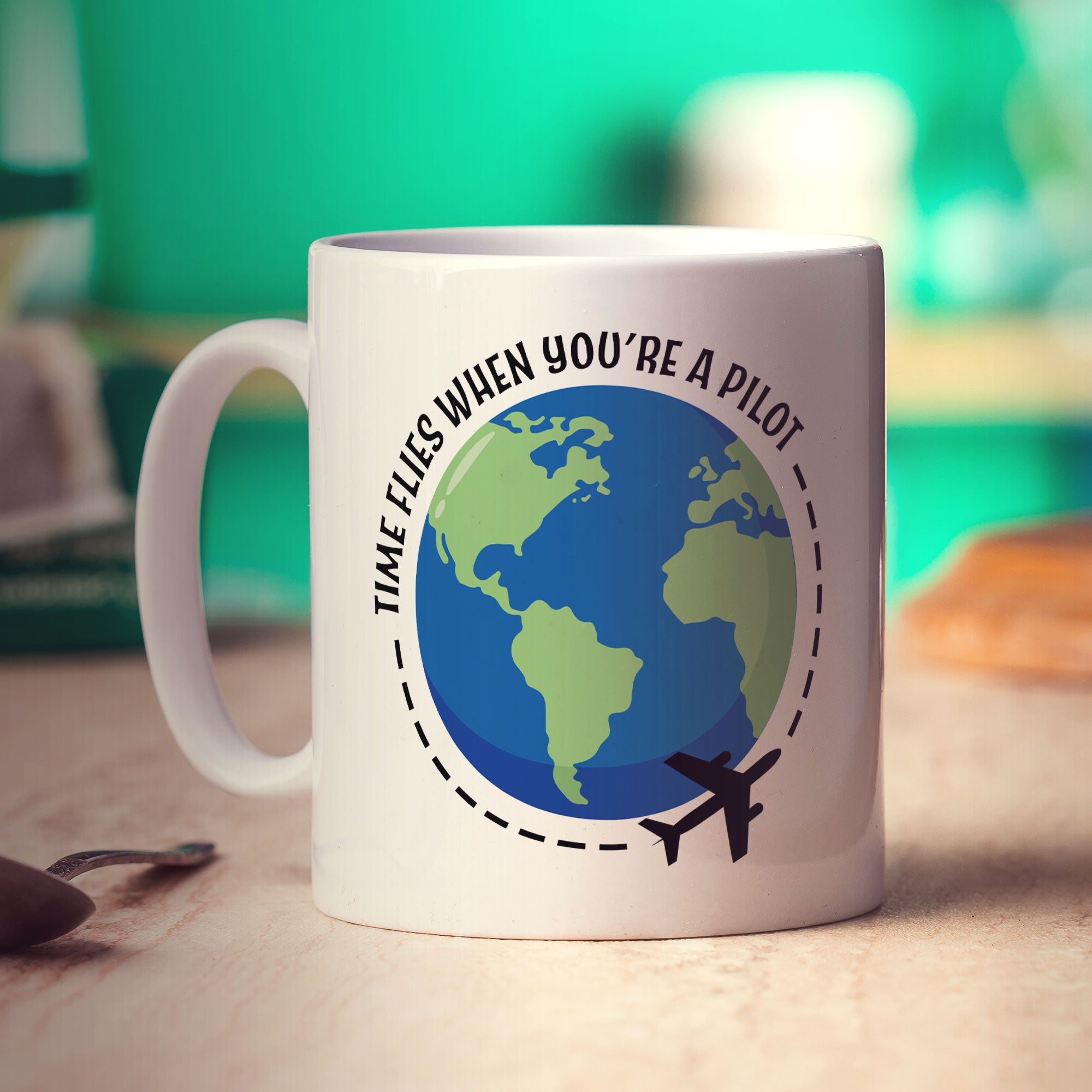 Time Flies When You're a Pilot Mug