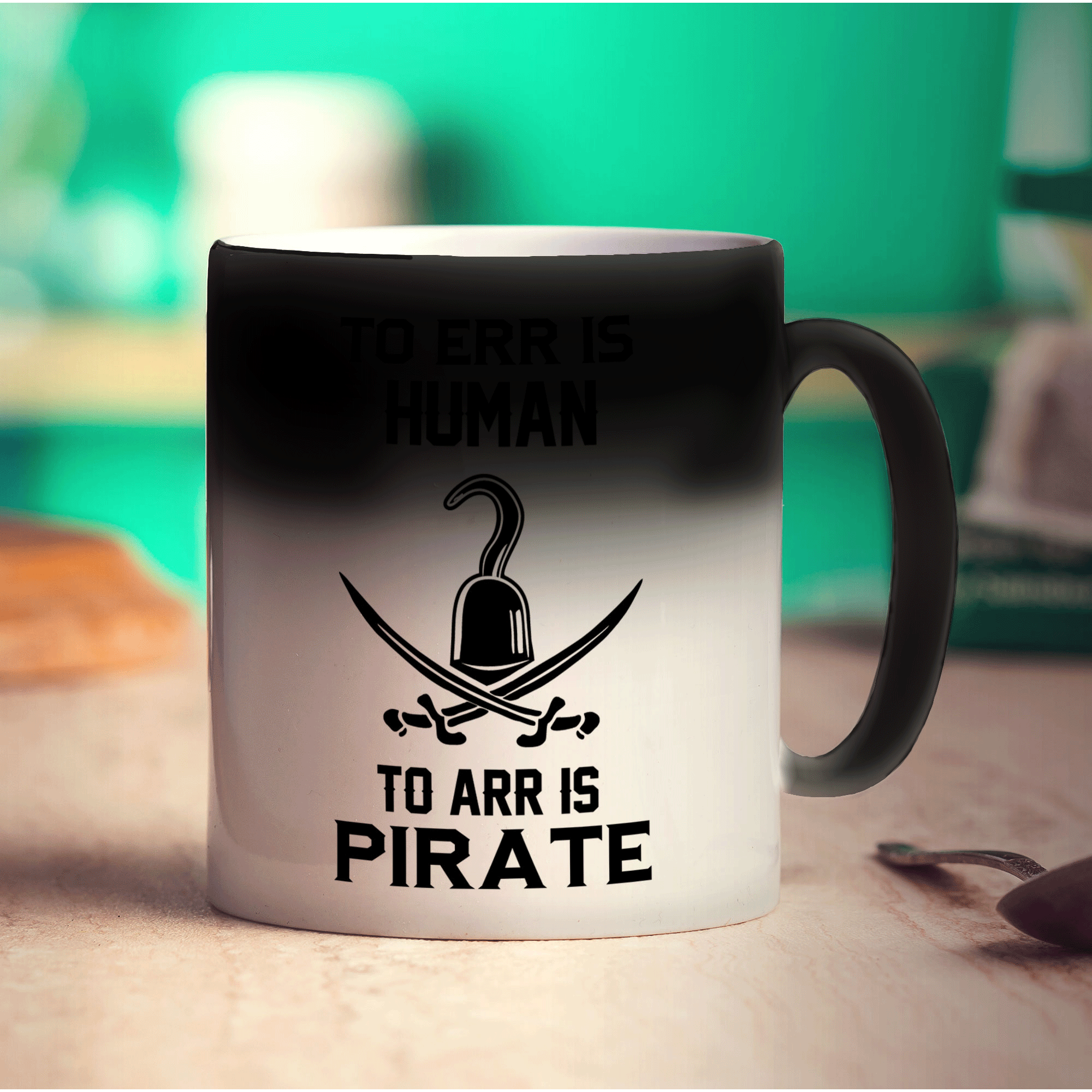 To Err is Human, To Arr is Pirate Mug