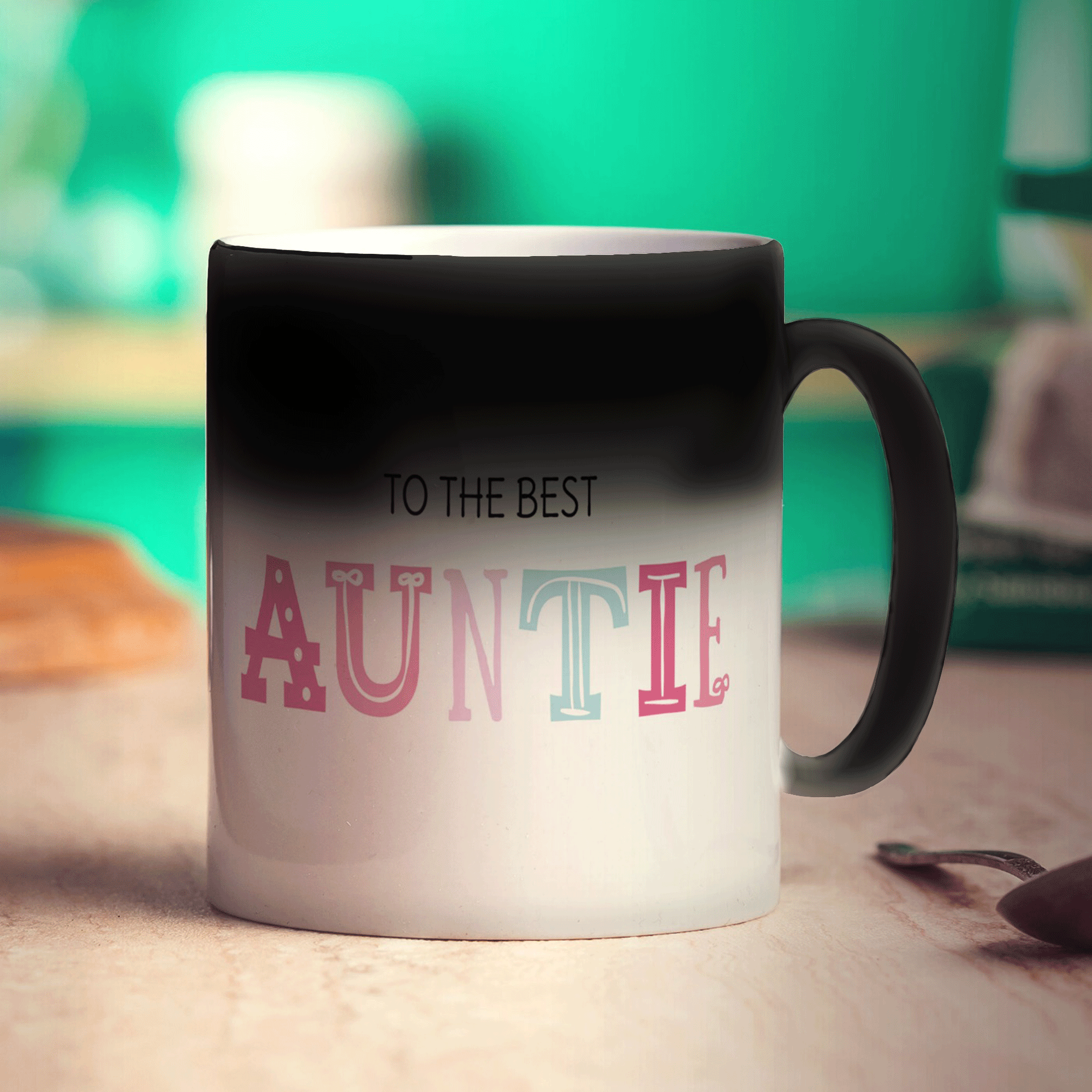 To the Best Auntie Personalised Photo Mug