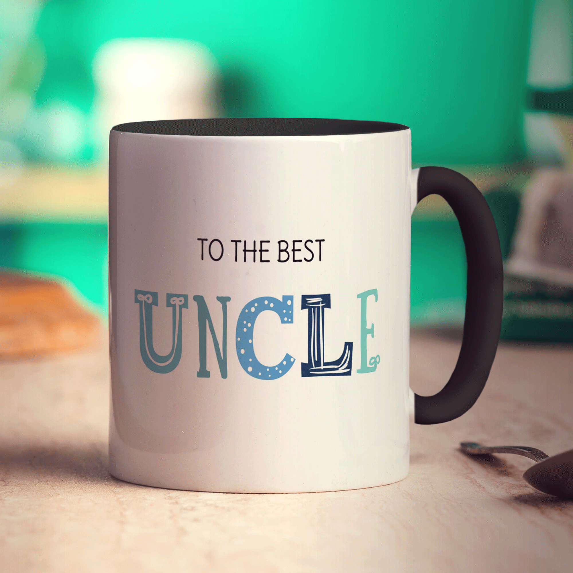 To the Best Uncle Personalised Photo Mug