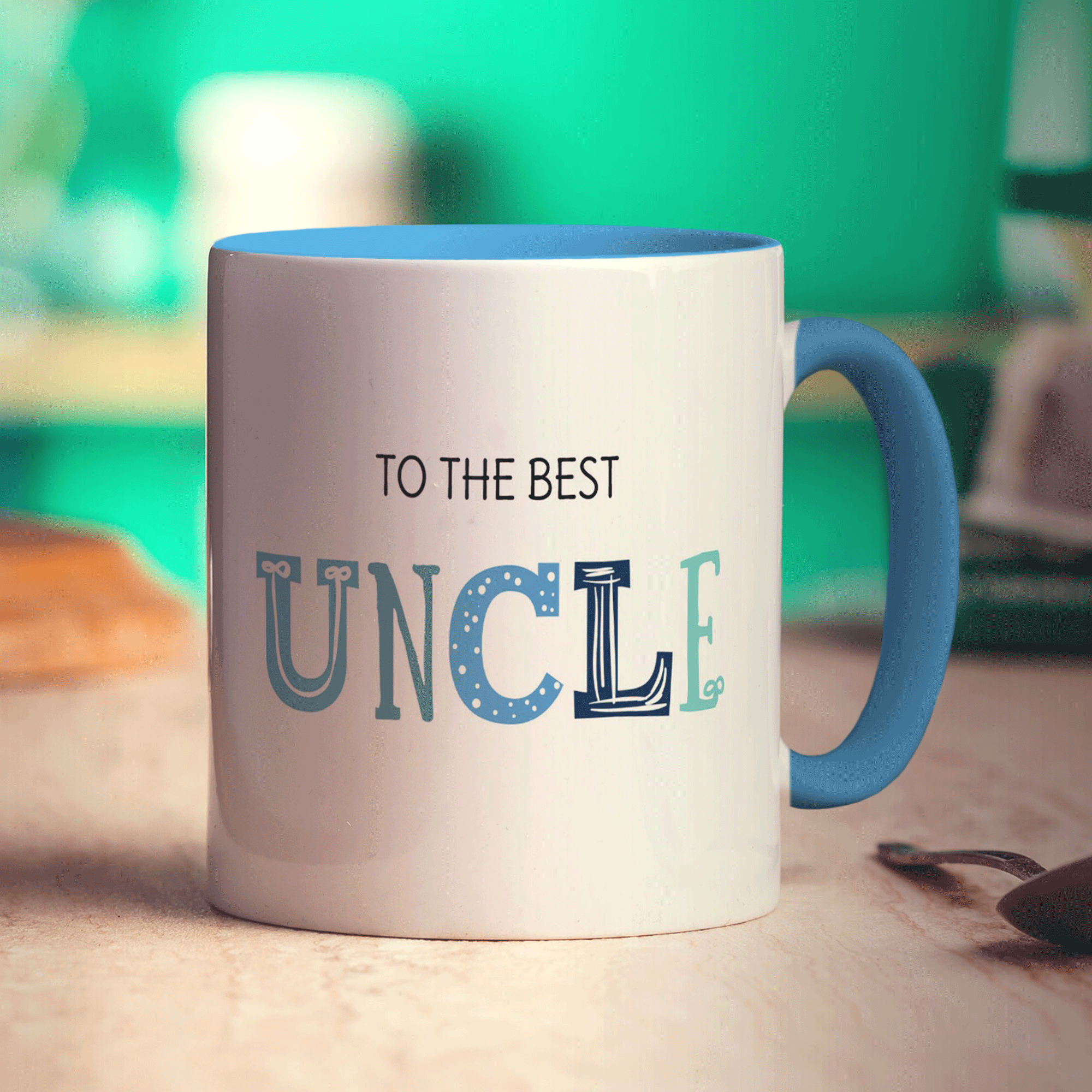 To the Best Uncle Personalised Photo Mug