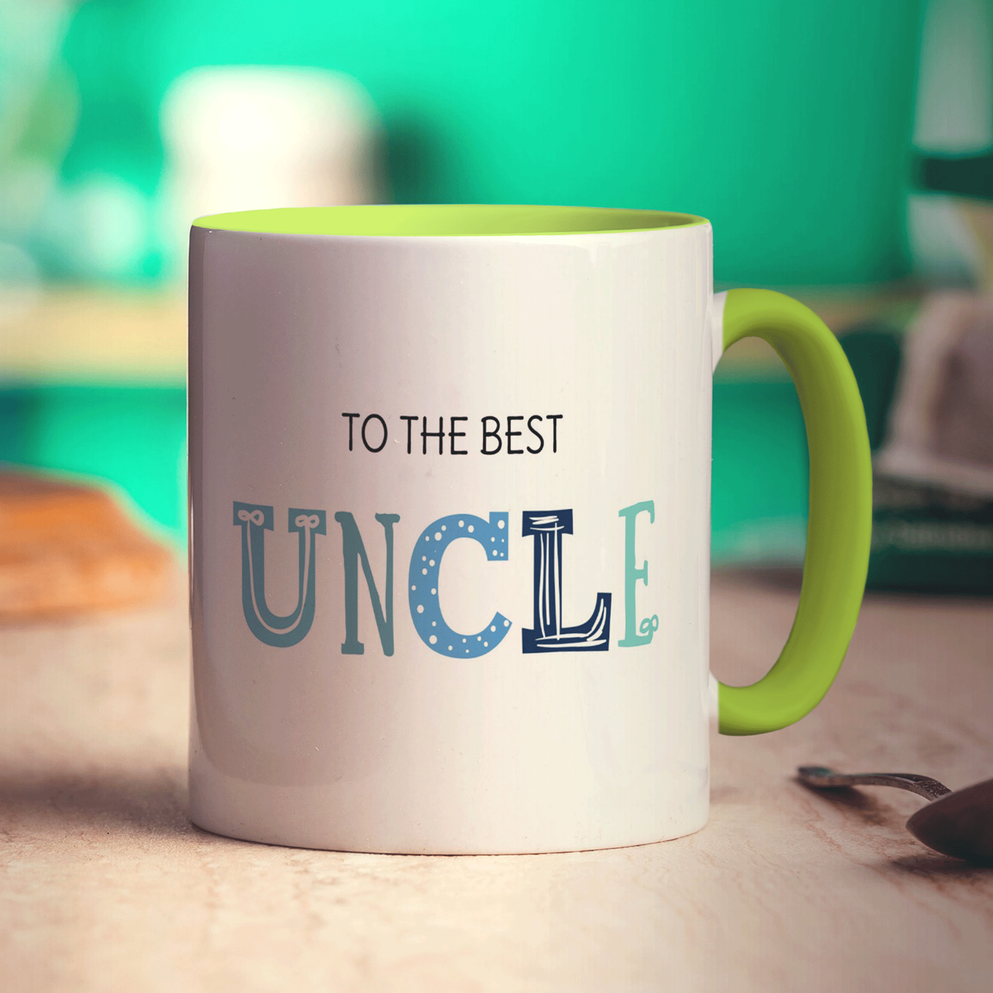 To the Best Uncle Personalised Photo Mug