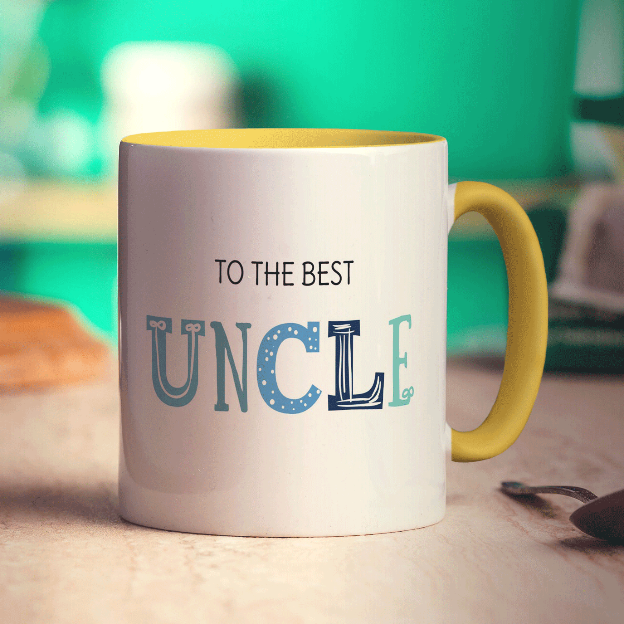 To the Best Uncle Personalised Photo Mug