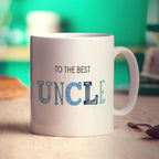 To the Best Uncle Personalised Photo Mug