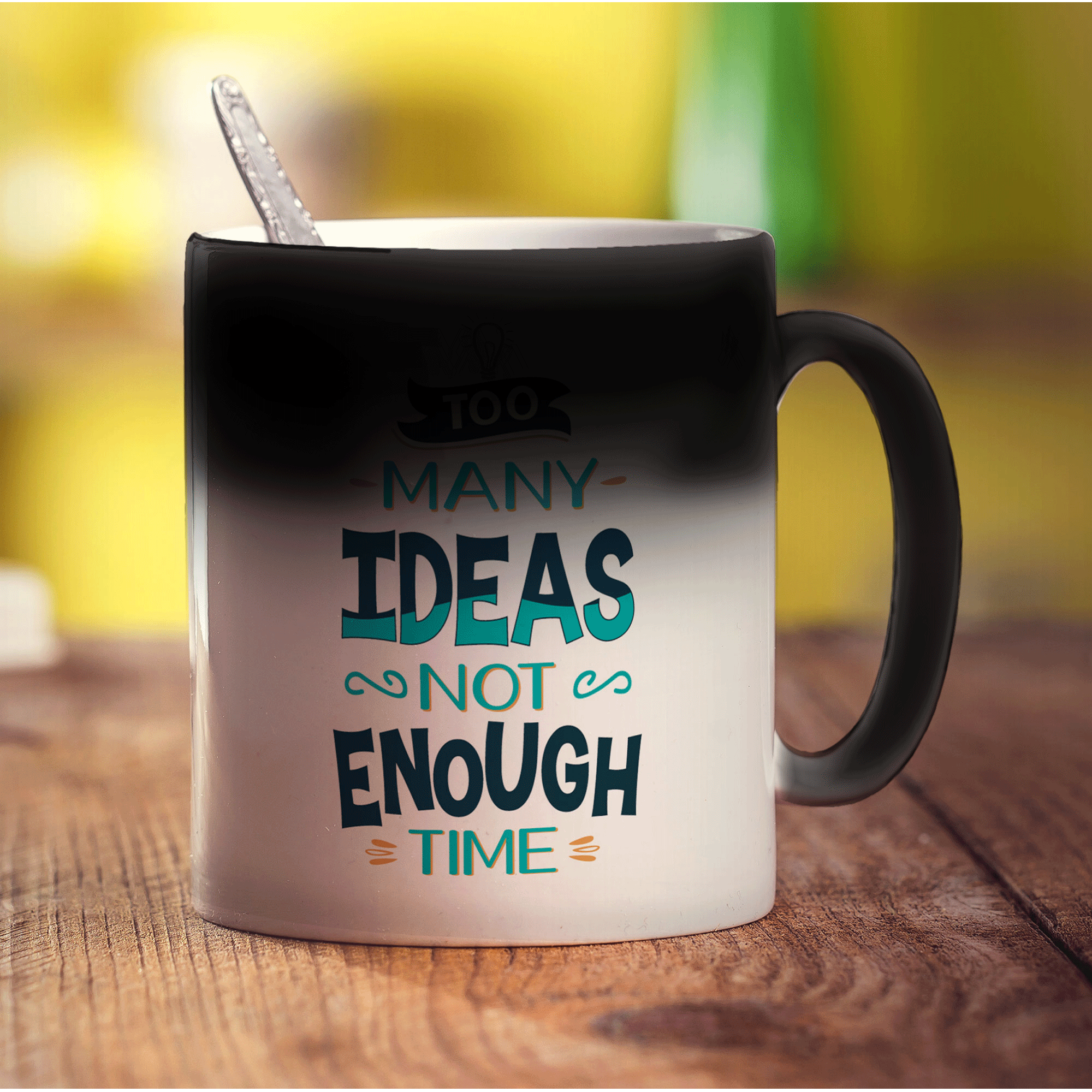 Too Many Ideas Not Enough Time Mug