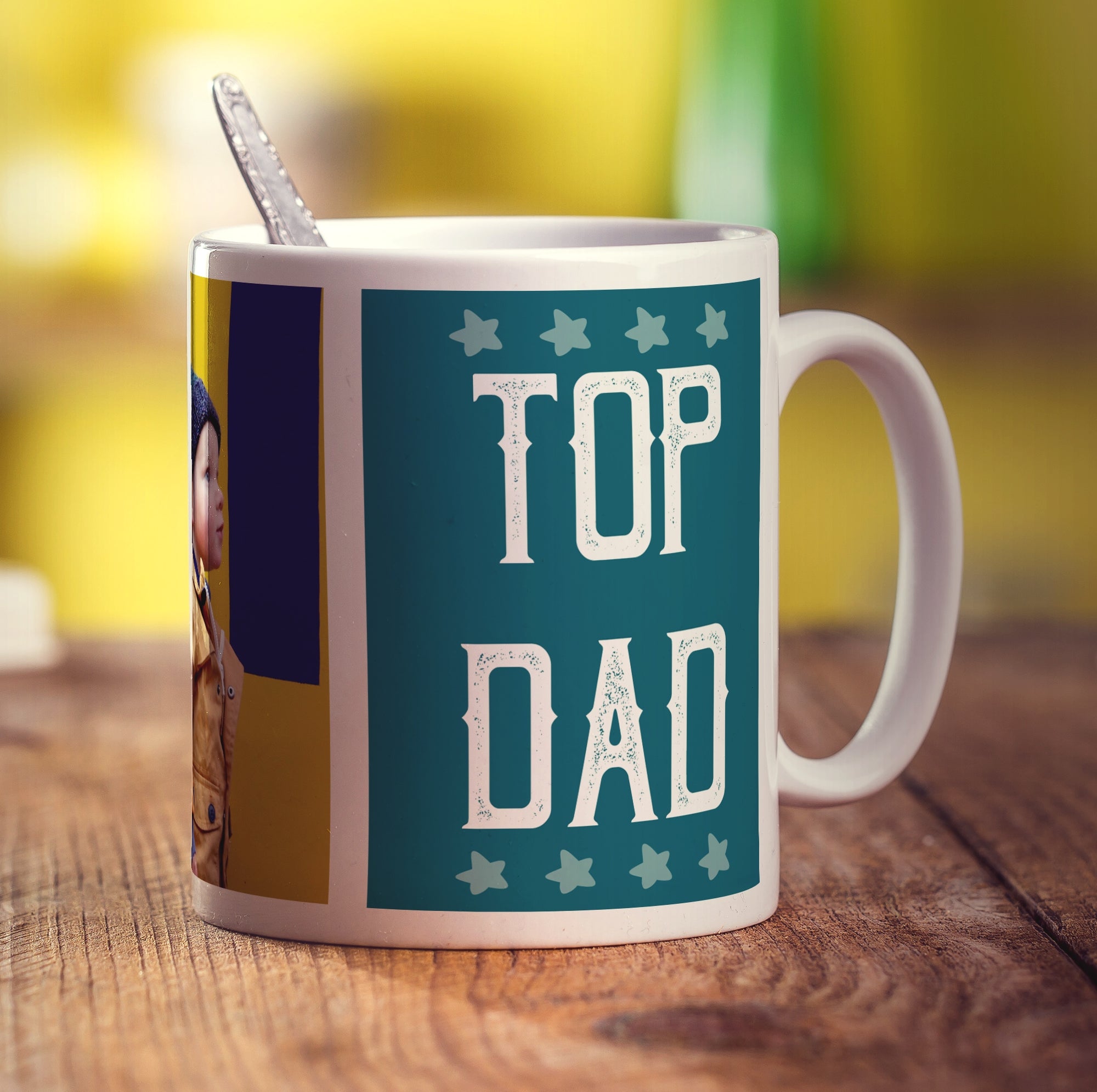 Top Dad Photo Mug