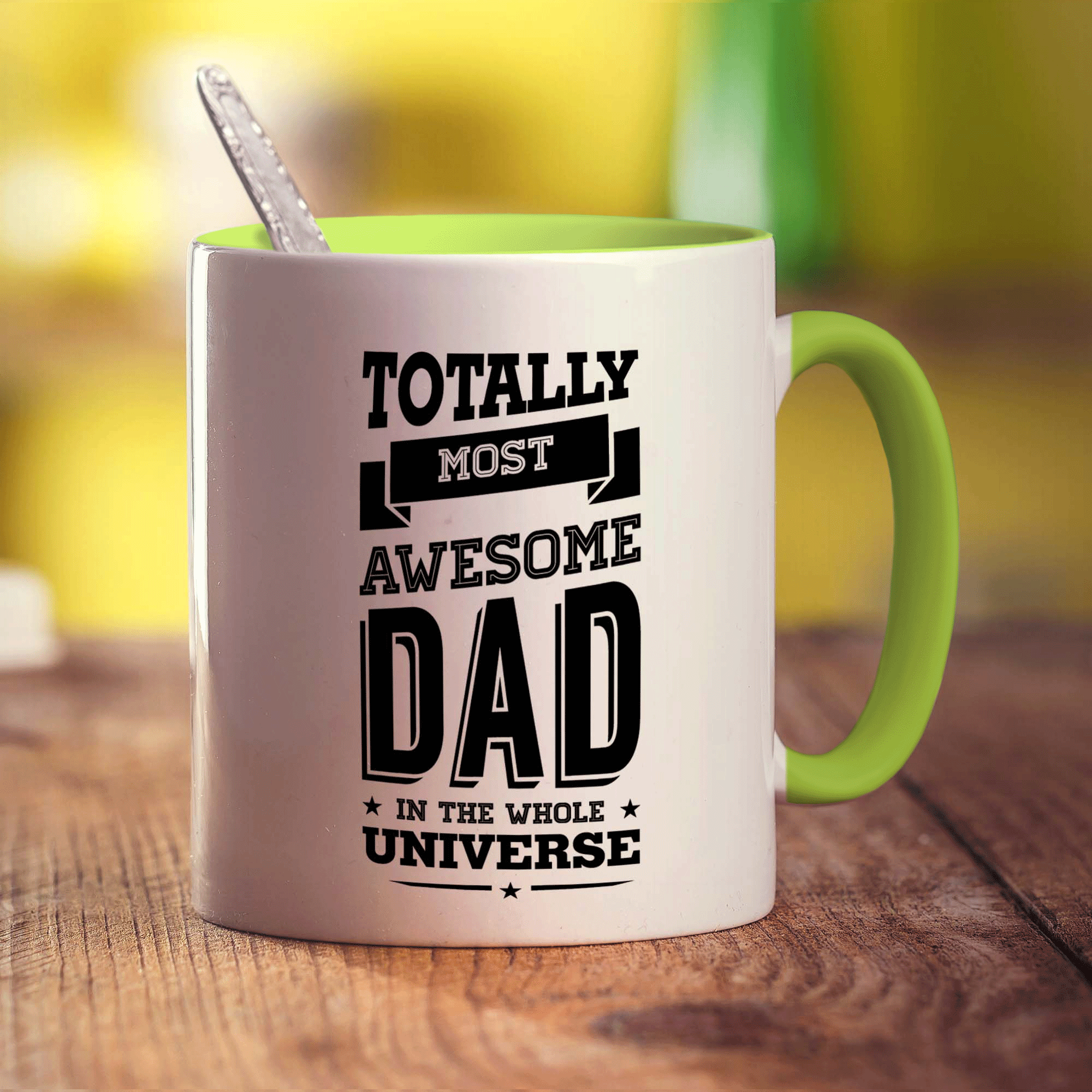 Totally Most Awesome Dad in The Whole Universe Mug