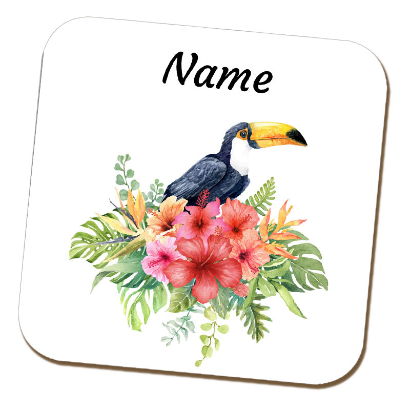 Toucan Name Coaster