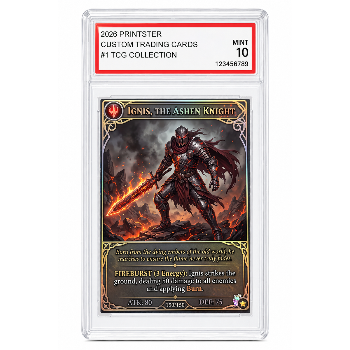 Custom Trading Card