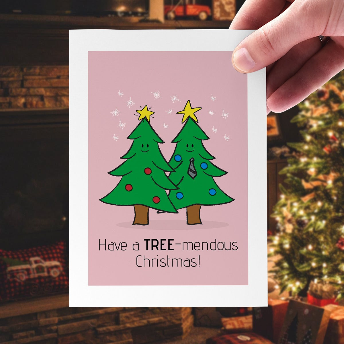 Have A Tree-Mendous Christmas Card