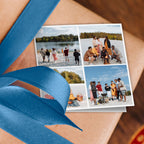 Photo Grid Wrapping Paper