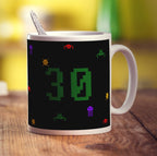 Retro Computer Game Mug - Birthday - Standard 330ml (11oz) / White