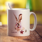 Watercolour Hare Mug by Harriet Perkins