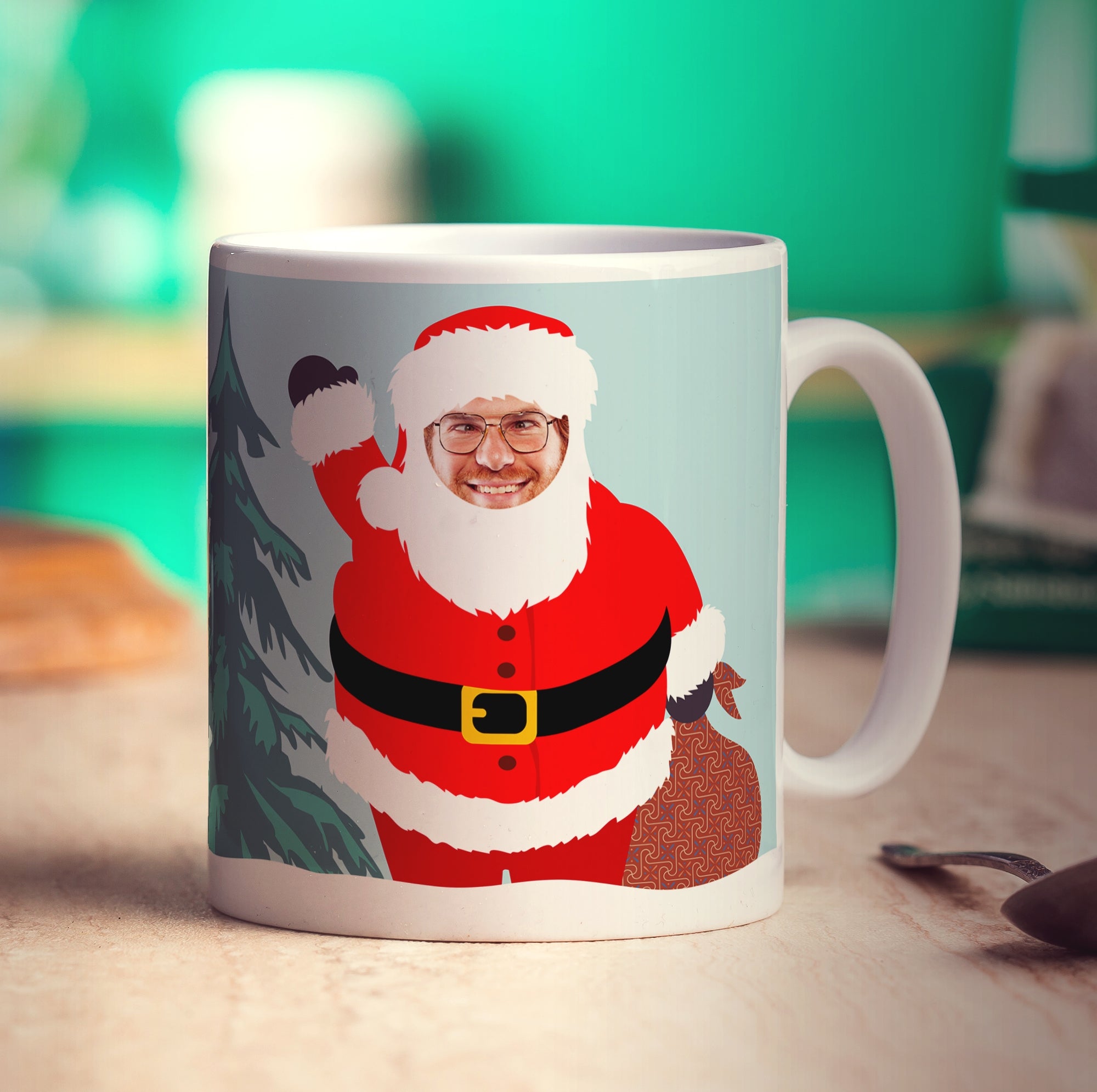 Secret Santa Gift Photo Mug