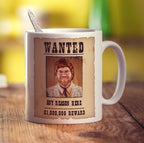 Wanted Poster Photo Mug - Standard 330ml (11oz) / White