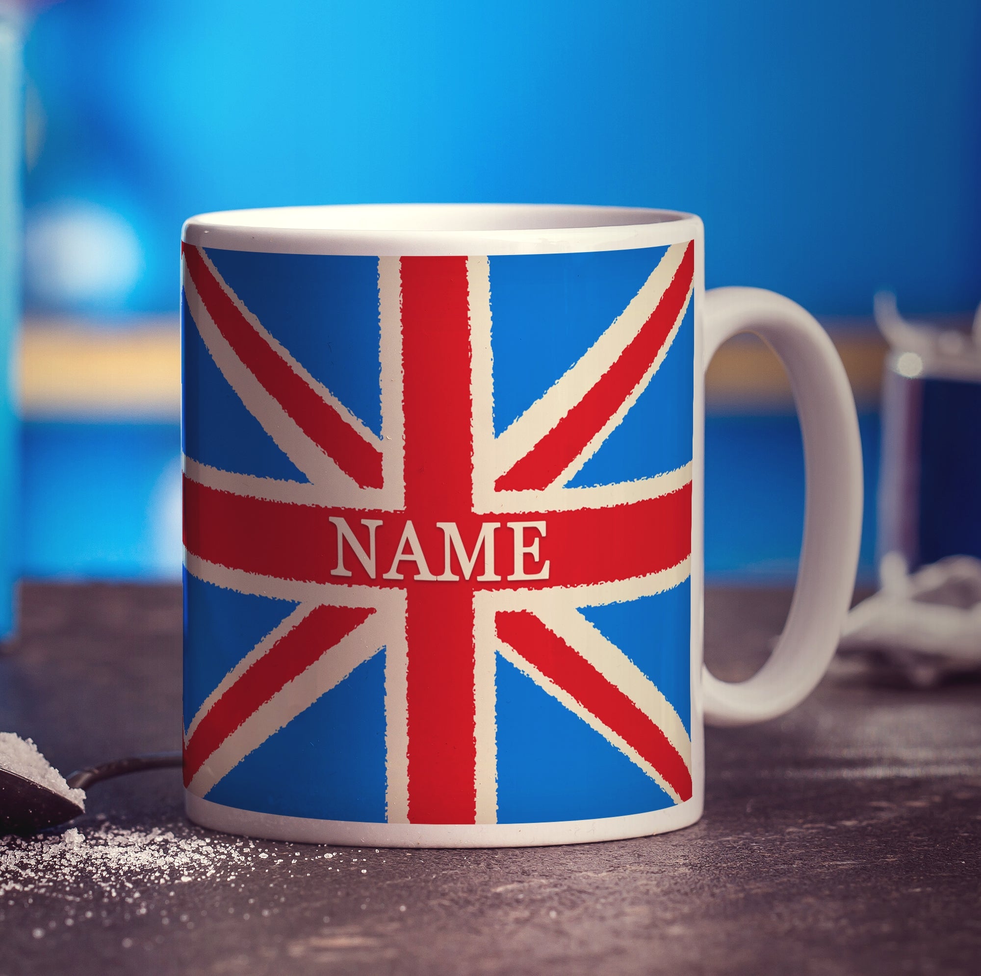 Personalised UK Mugs - Union Jack