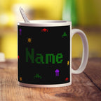 Retro Computer Game Mug - Name