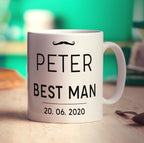 Best Man Photo Mug - Standard 330ml (11oz) / White