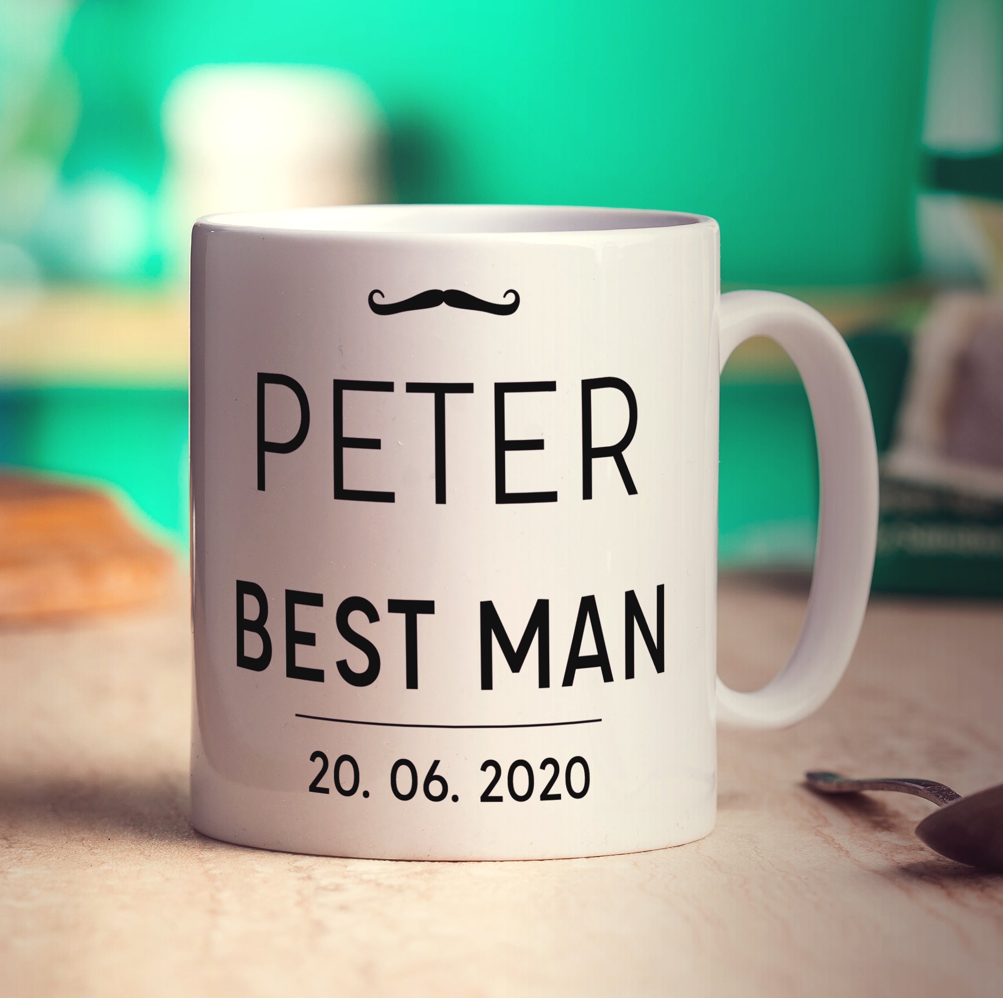 Best Man Photo Mug