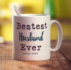 Bestest Husband Ever Photo Mug