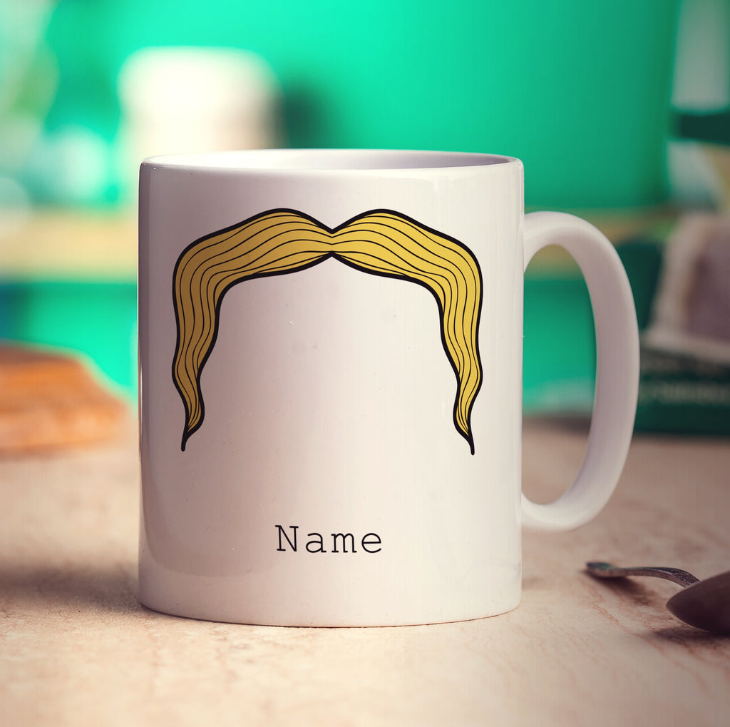 Blonde Moustache Mug