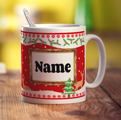 Christmas Name Mug
