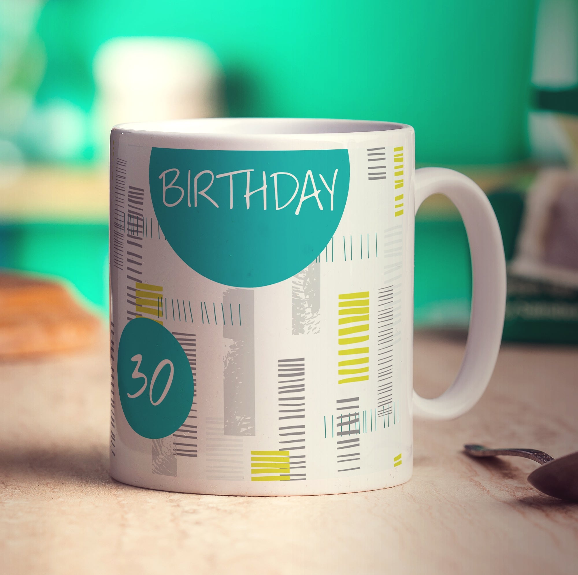 Birthday Name Mug by Charlotte Street