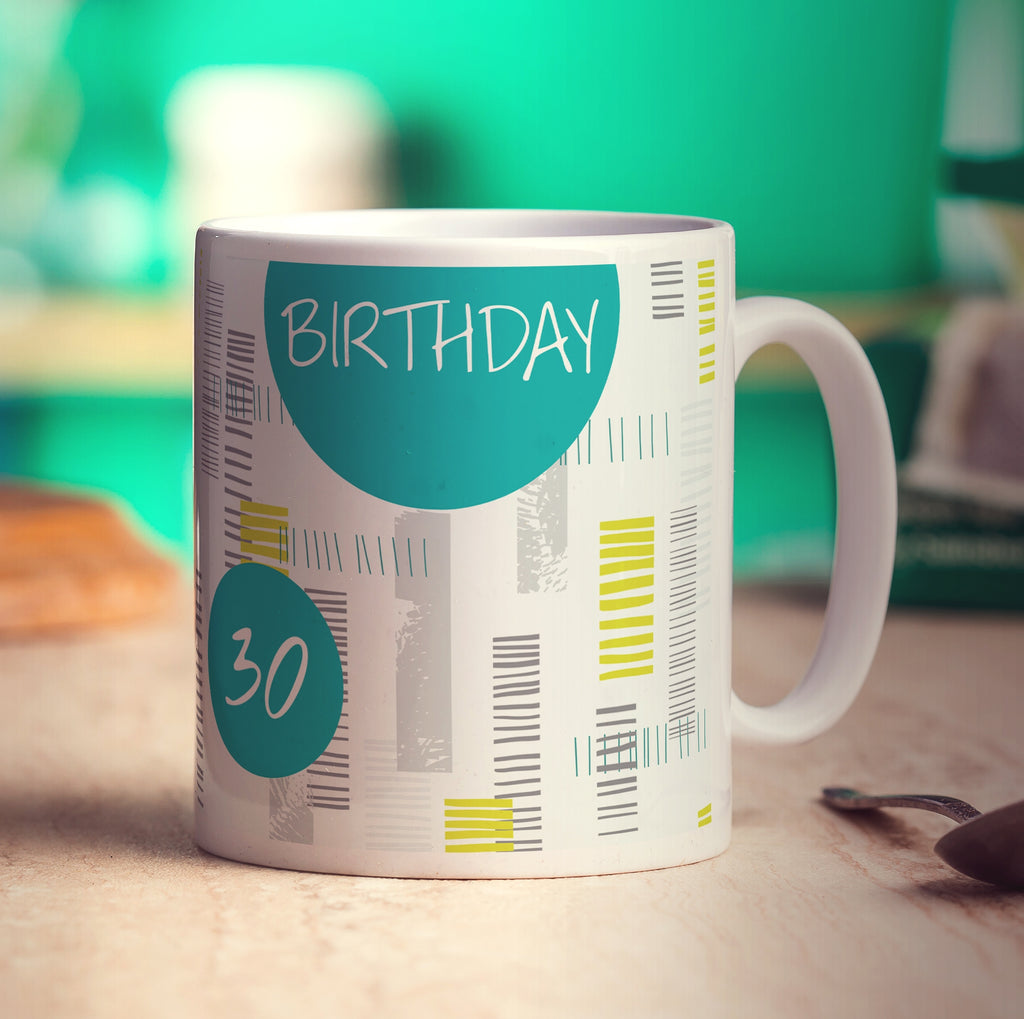 Birthday Name Mug by Charlotte Street