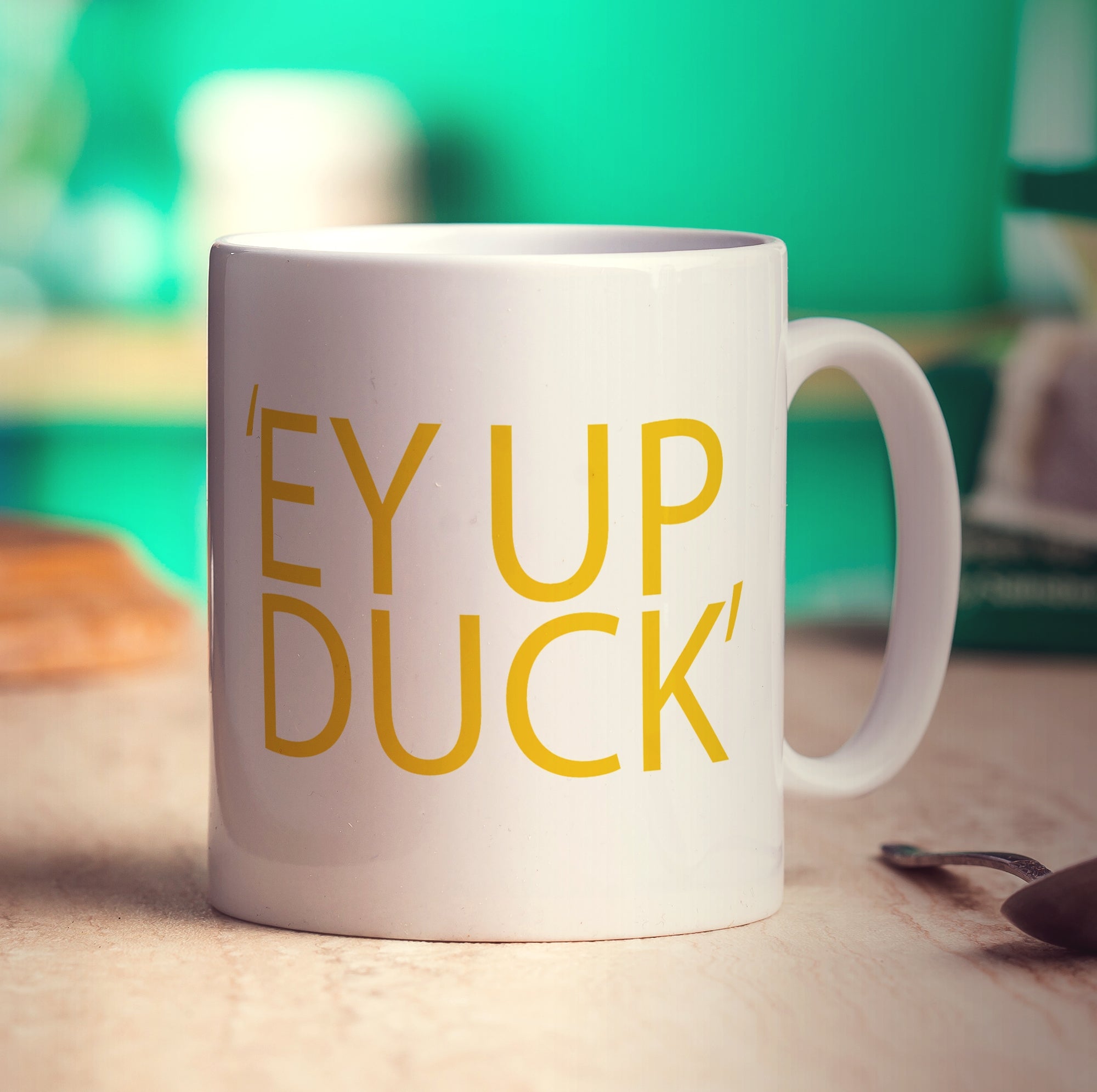 Personalised Mug - 'Ey Up Duck'