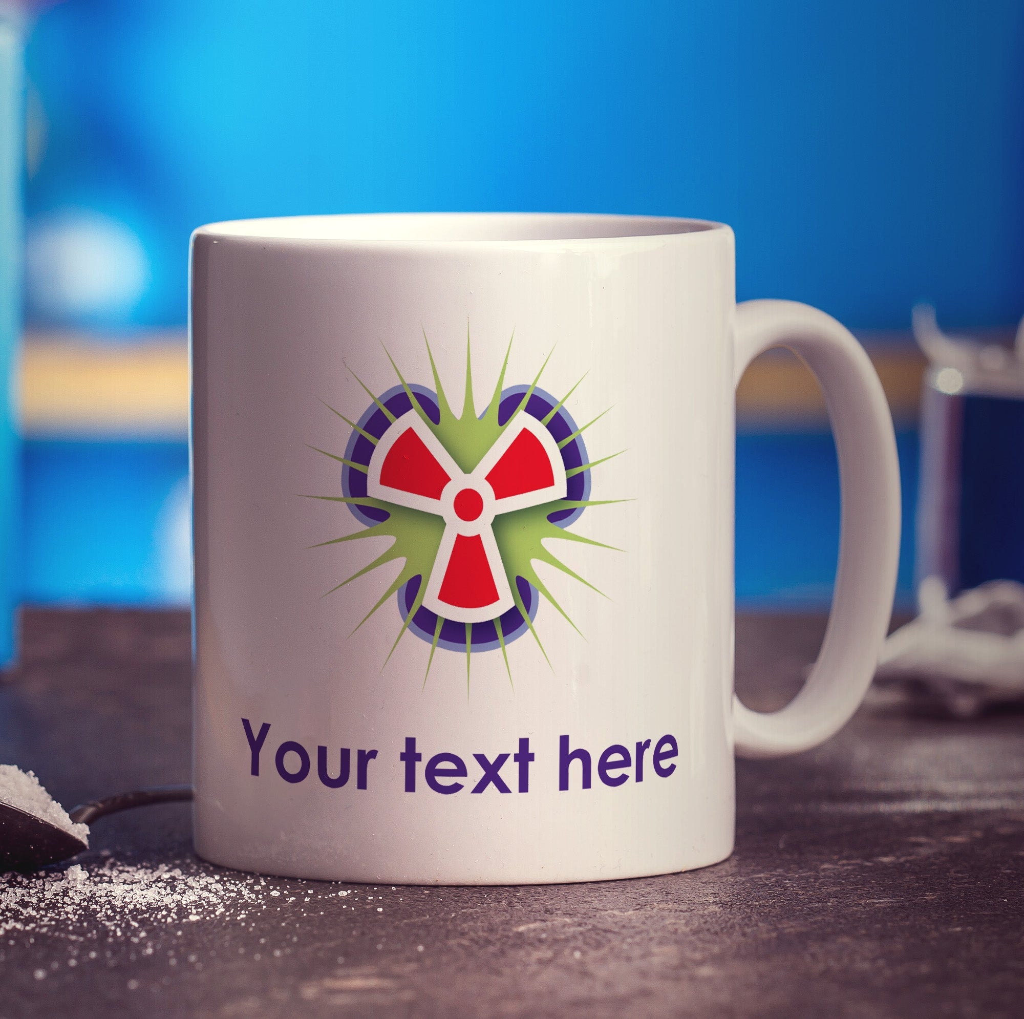 Personalised Toxic Warning Mugs