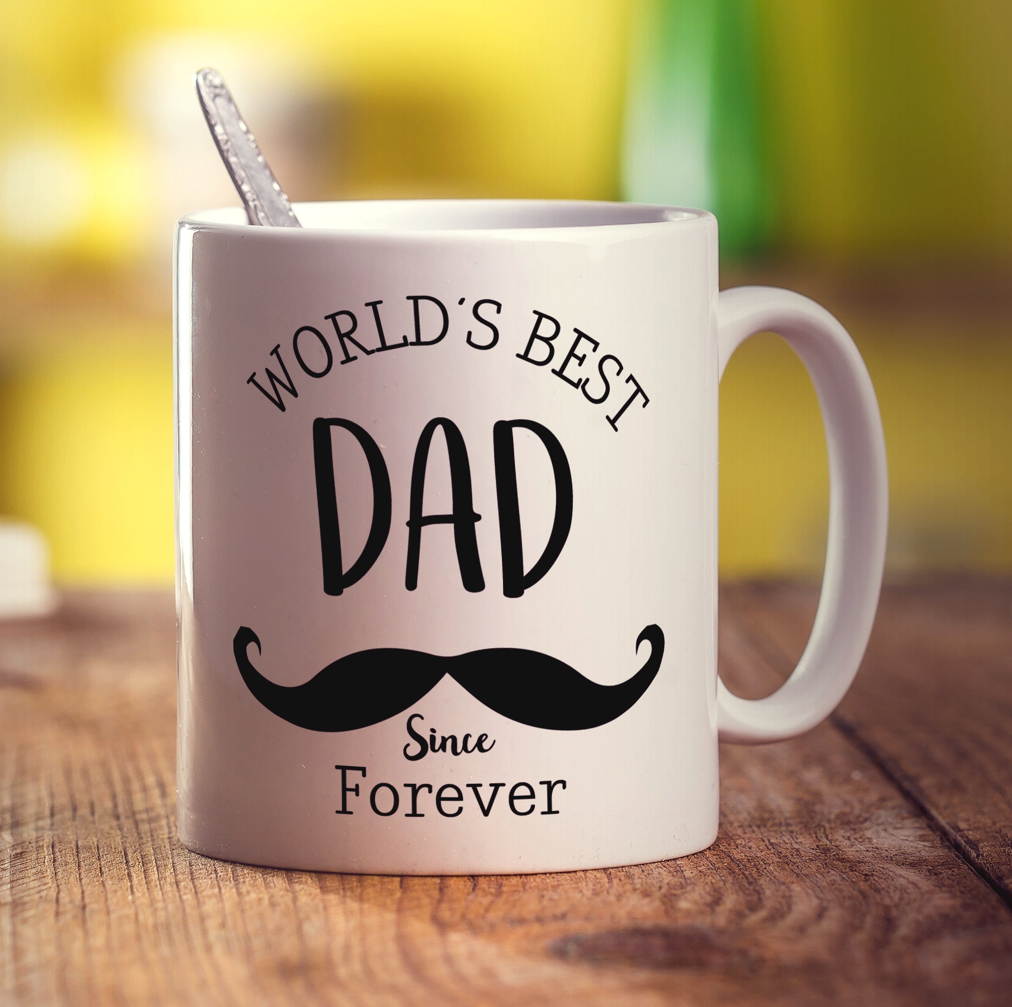 World's Best Dad Photo Mug